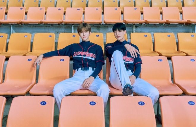 Jeno dan Jaemin – Pemeran Wind Up (sumber: TakeOne/Kitz)