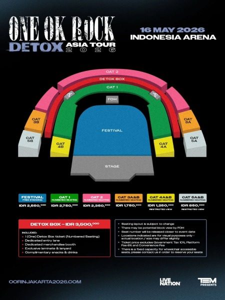 (sumber: Live Nation /TEM Presents) (sumber: Live Nation /TEM Presents)