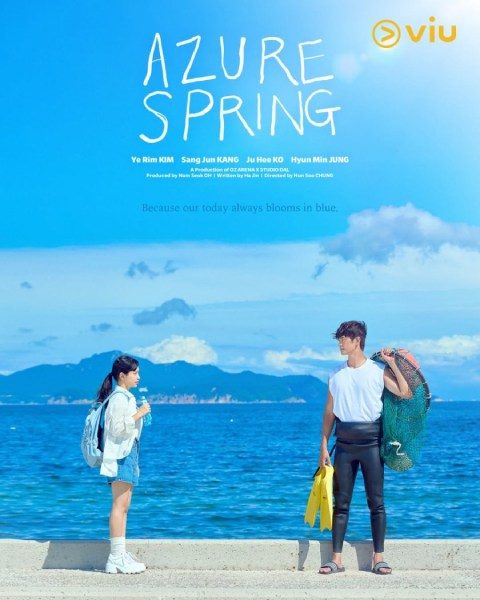 Poster drama Azure Spring (sumber: Viu) Poster drama Azure Spring (sumber: Viu)