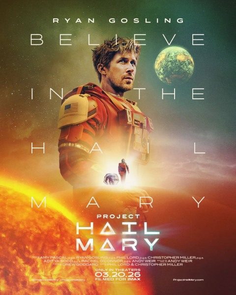 Poster film Project Hail Mary (sumber: Sony Pictures)