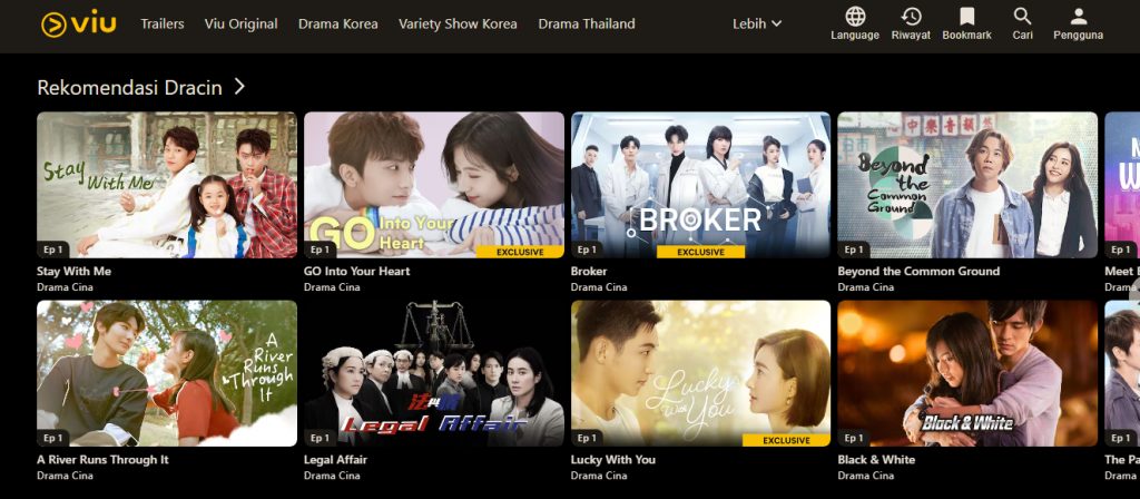 Aplikasi gratis nonton drama china