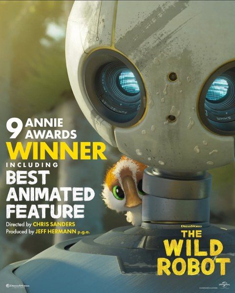 Pengharggan The Wild Robot (sumber: @thewildrobot)