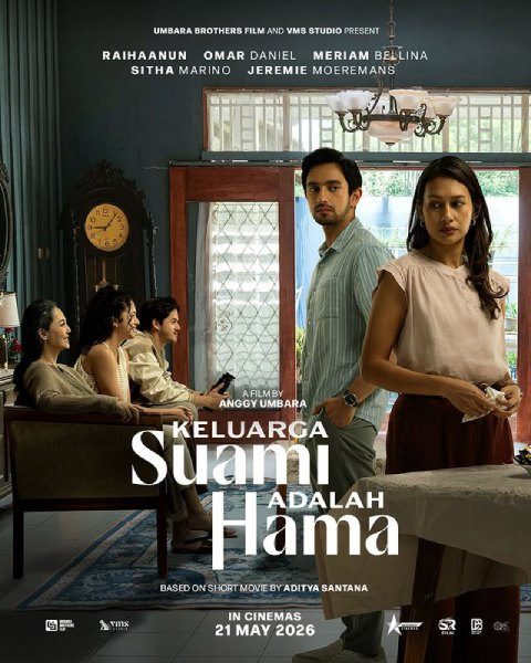 Poster film Keluarga Suami Adalah Hama (sumber: VMS Studio)
