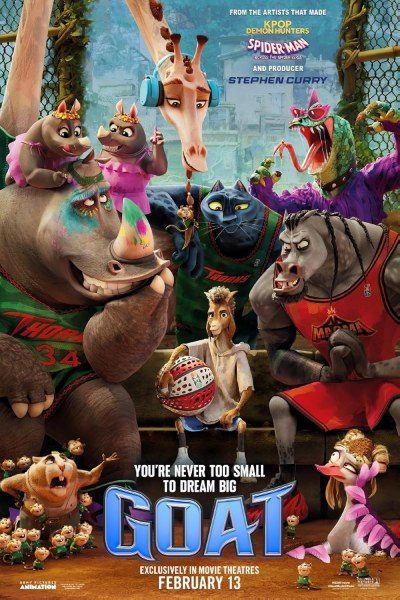 Poster film animasi Goat (sumber: Sony Pictures Releasing)