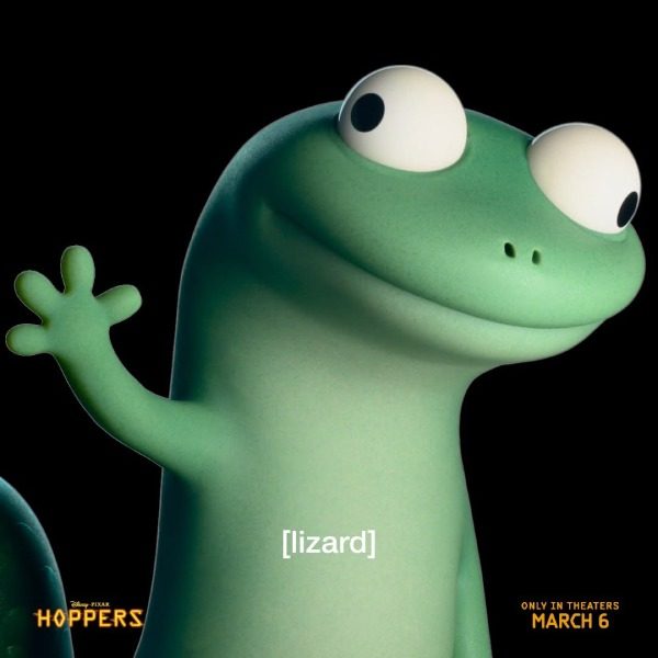 Tom Lizard (sumber: Pixar/Disney)
