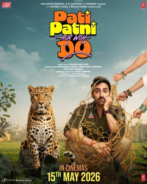 Poster film India Pati Patni Aur Woh Do (sumber: T-Series/Zee Studios) Poster film India Pati Patni Aur Woh Do (sumber: T-Series/Zee Studios)