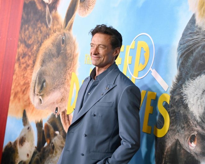 Hugh Jackman – Pemain The Sheep Detectives (sumber: Amazon MGM Studios) Hugh Jackman – Pemain The Sheep Detectives (sumber: Amazon MGM Studios)