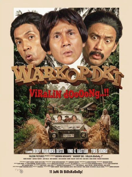 Poster film Warkop DKI Viralin Dooong..!! (sumber: Falcon Pictures)