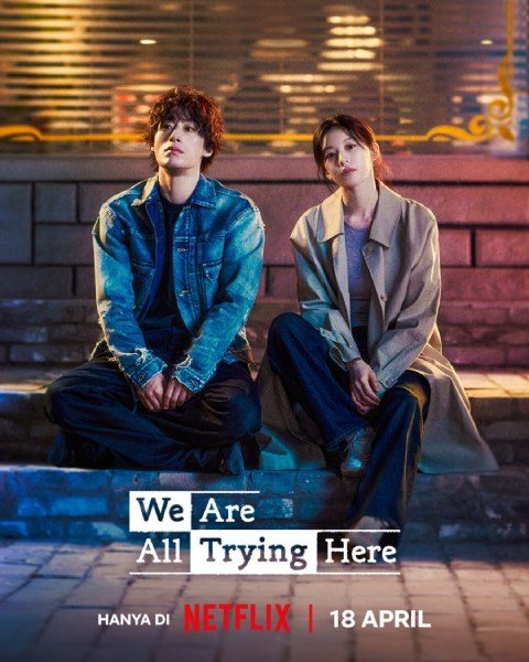 Poster drama We Are All Trying Here (sumber: Netflix)