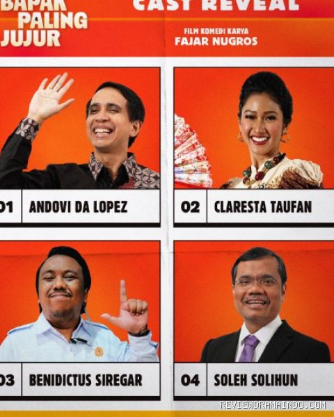Andovi da Lopez, Claresta Taufan, Benidictus Siregar, Soleh Solihun (sumber: Cahaya Pictures/Studio Antelope)