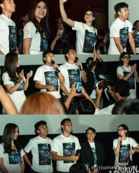 Pemeran film Dukun Magang di acara Special Screening di Paragon Mall Solo (sumber: Dens Vision Multimedia) Pemeran film Dukun Magang di acara Special Screening di Paragon Mall Solo (sumber: Dens Vision Multimedia)