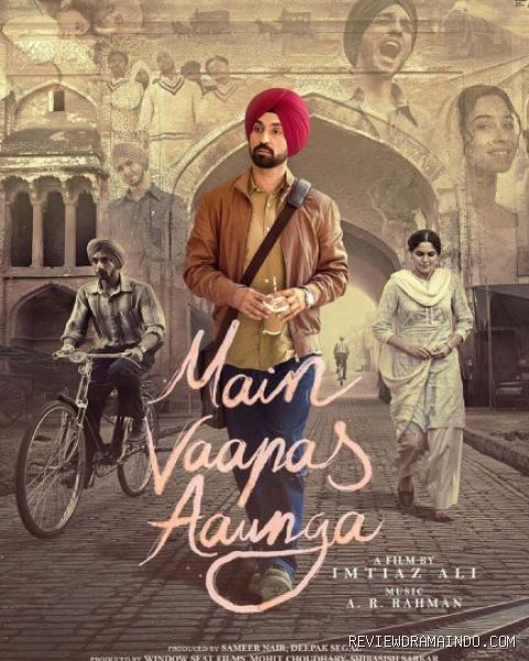 Poster film Main Vaapas Aaunga (sumber: Applause Entertainment)