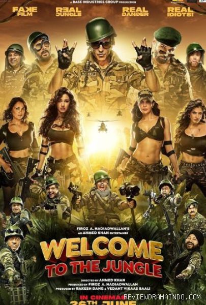 Poster film Welcome to the Jungle (sumber: Star Studios18)