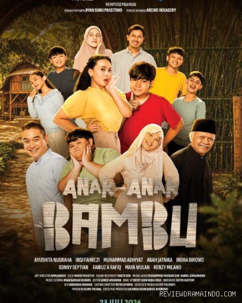 Poster film Anak-Anak Bambu (sumber: Theana Pictures)