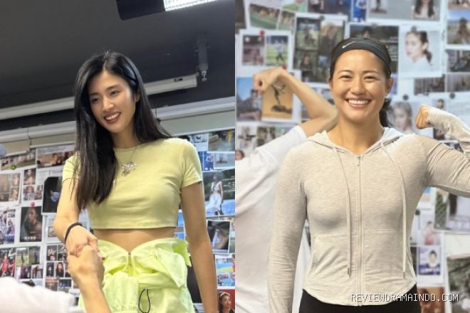 Zhao Lina dan Li Jiayue (sumber: @stephenchow/Instagram)