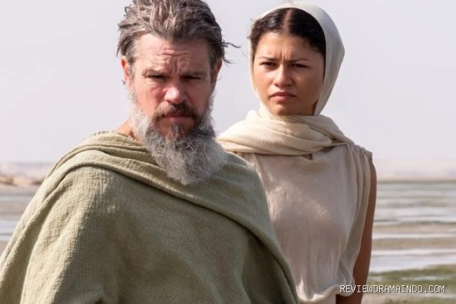 Matt Damon, Zendaya (sumber: Melinda Sue Gordon/Universal Pictures) Matt Damon, Zendaya (sumber: Melinda Sue Gordon/Universal Pictures)