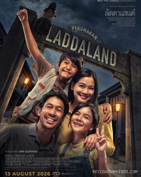 Poster film Perumahan Laddaland (sumber: MD Pictures) Poster film Perumahan Laddaland (sumber: MD Pictures)