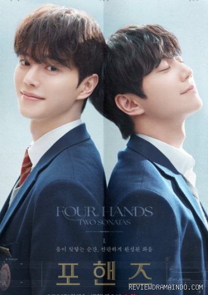 Poster drama Four Hands, Two Sonatas (sumber: tvN)