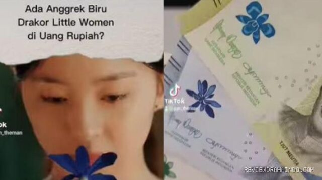 Photo by jatim.tribunnews.com - Penjelasan Ending Little Women Rahasia Uang 70 Miliar Won dan Makna Bunga Anggrek Biru