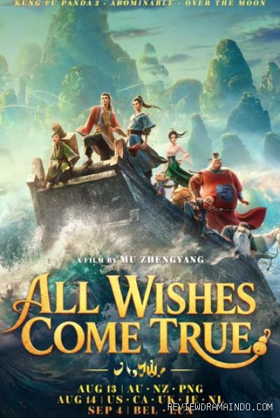 Poster film All Wishes Come True! (sumber: CMC Pictures/Pearl Studio)