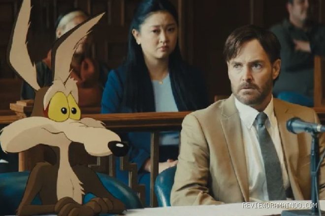 Wile E. Coyote, Lana Condor, Will Forte (sumber: Warner Animation Group/Ketchup Entertainment)