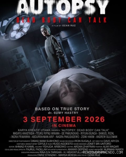 Poster film Autopsy Dead Body Can Talk (sumber: Karya Kreatif Utama) Poster film Autopsy Dead Body Can Talk (sumber: Karya Kreatif Utama)