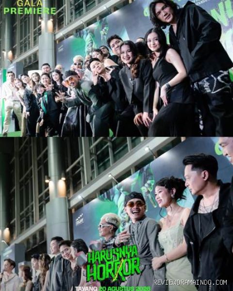 Pemeran Harusnya Horror di acara Gala Premiere (sumber: Ess Jay Pictures) Pemeran Harusnya Horror di acara Gala Premiere (sumber: Ess Jay Pictures)